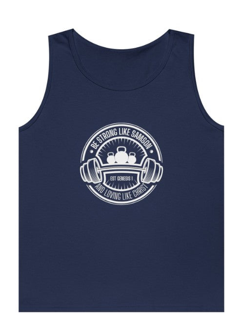 Strong like Samson version 1 tank top