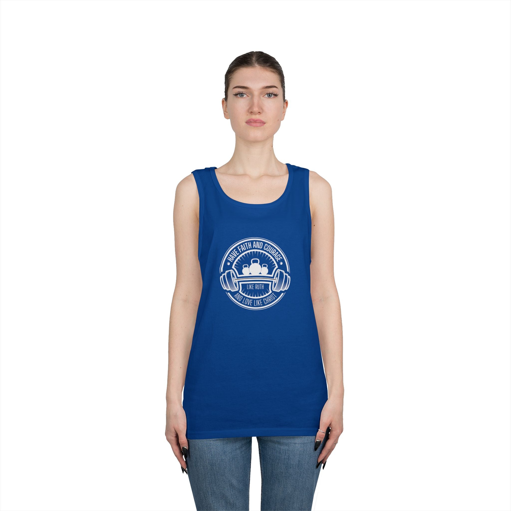 Have faith and courage like Ruth tank top