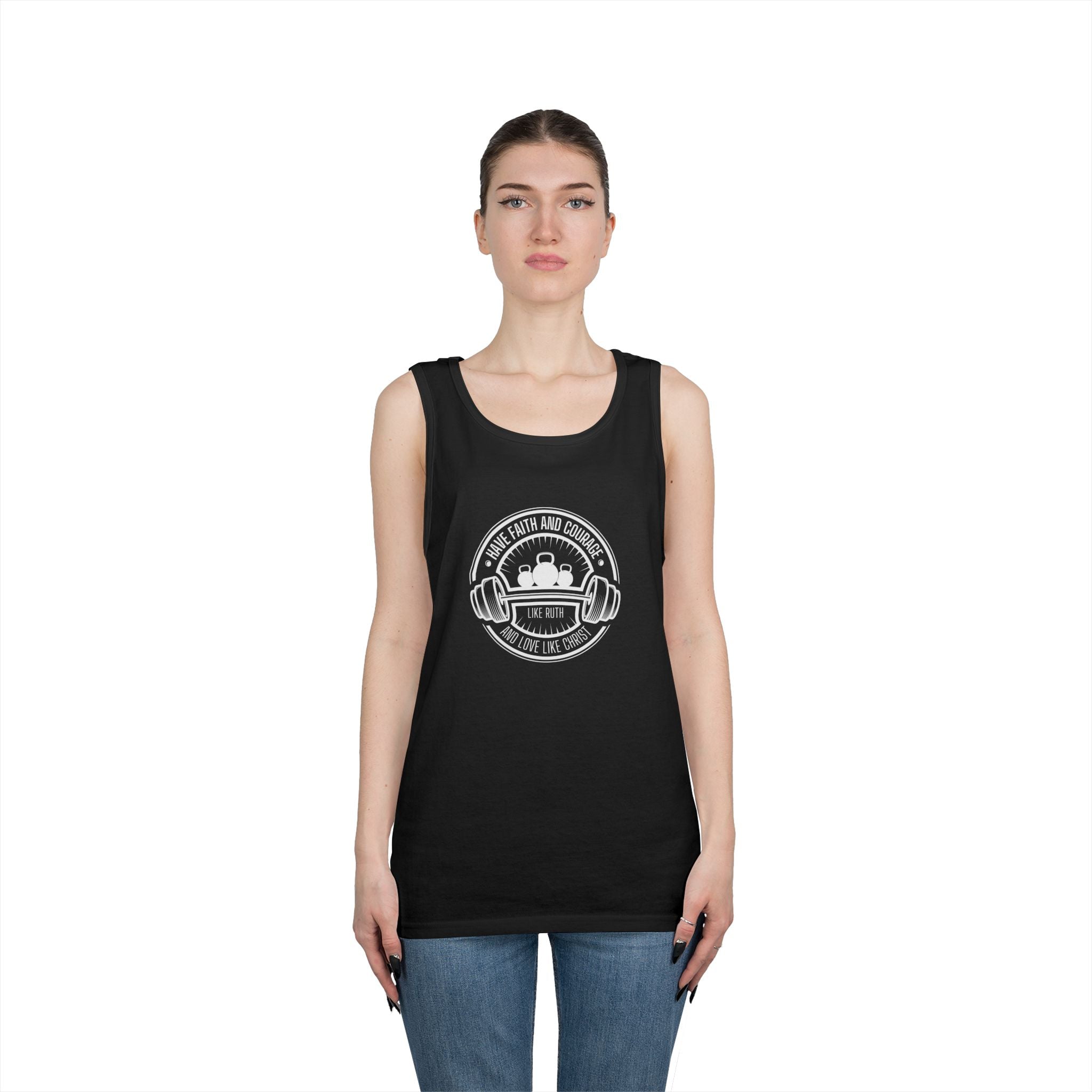 Have faith and courage like Ruth tank top