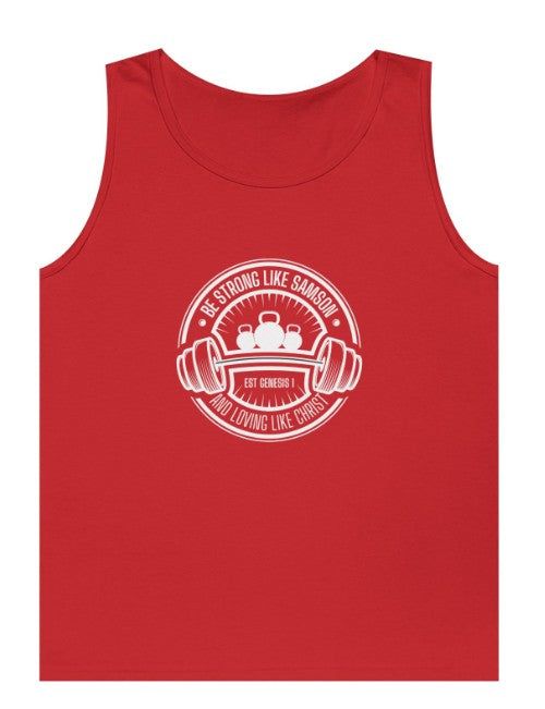 Strong like Samson version 1 tank top