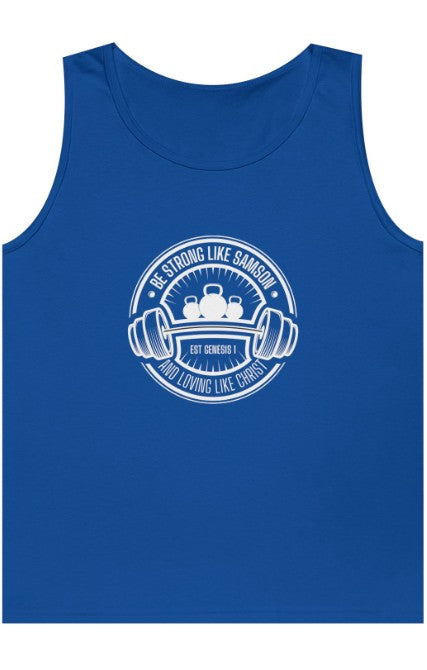 Strong like Samson version 1 tank top