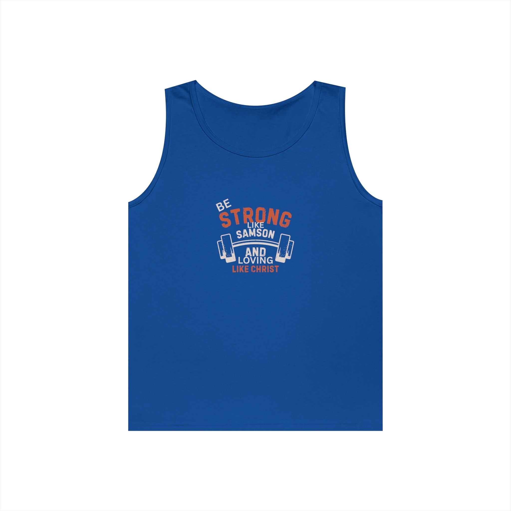 Be Strong like Samson Version 2 tank top