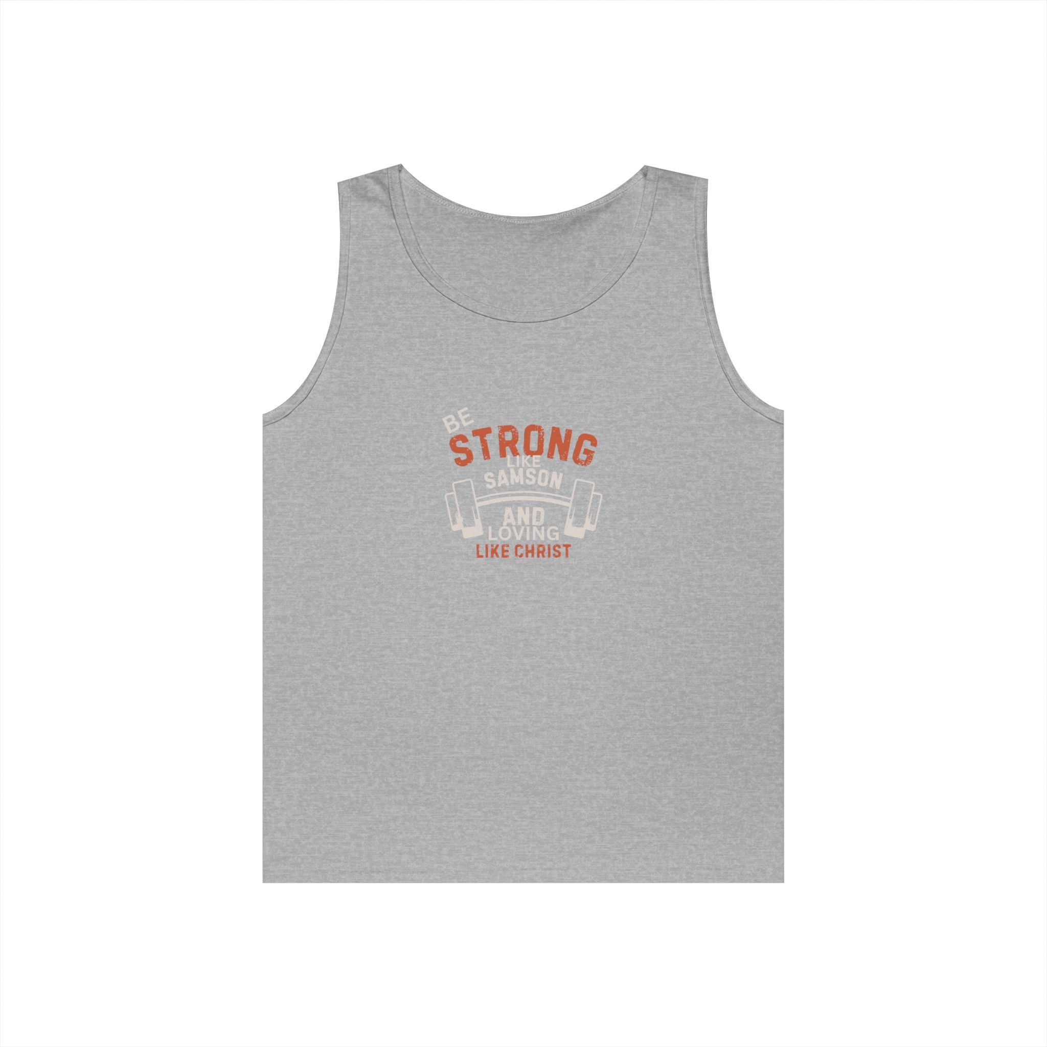 Be Strong like Samson Version 2 tank top